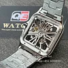 Cartier Santos Large Skeleton WHSA0015 Hand Wind 40mm Super Clone