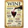 Wine From Around The World - Metal Tin Signs(8*12Inch/12*16Inch) - Bar