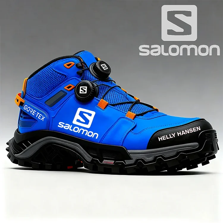 Pánska pracovná obuv Salomon odolná voči vode a prepichnutiu.