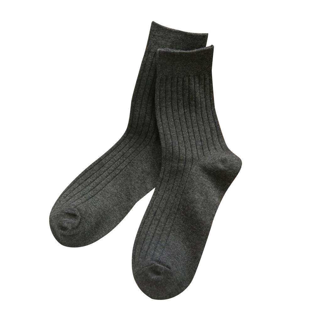 

6 Pairs Men Cotton Soft Socks Autumn Winter Warm Mid-calf Socks (Grey), 501 Original