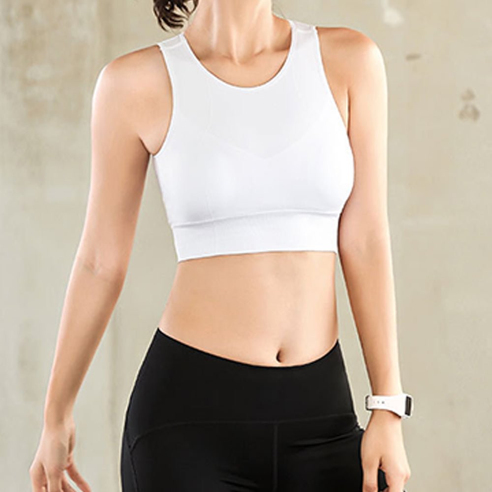 Shecustom™ Mesh back tank top sports bra