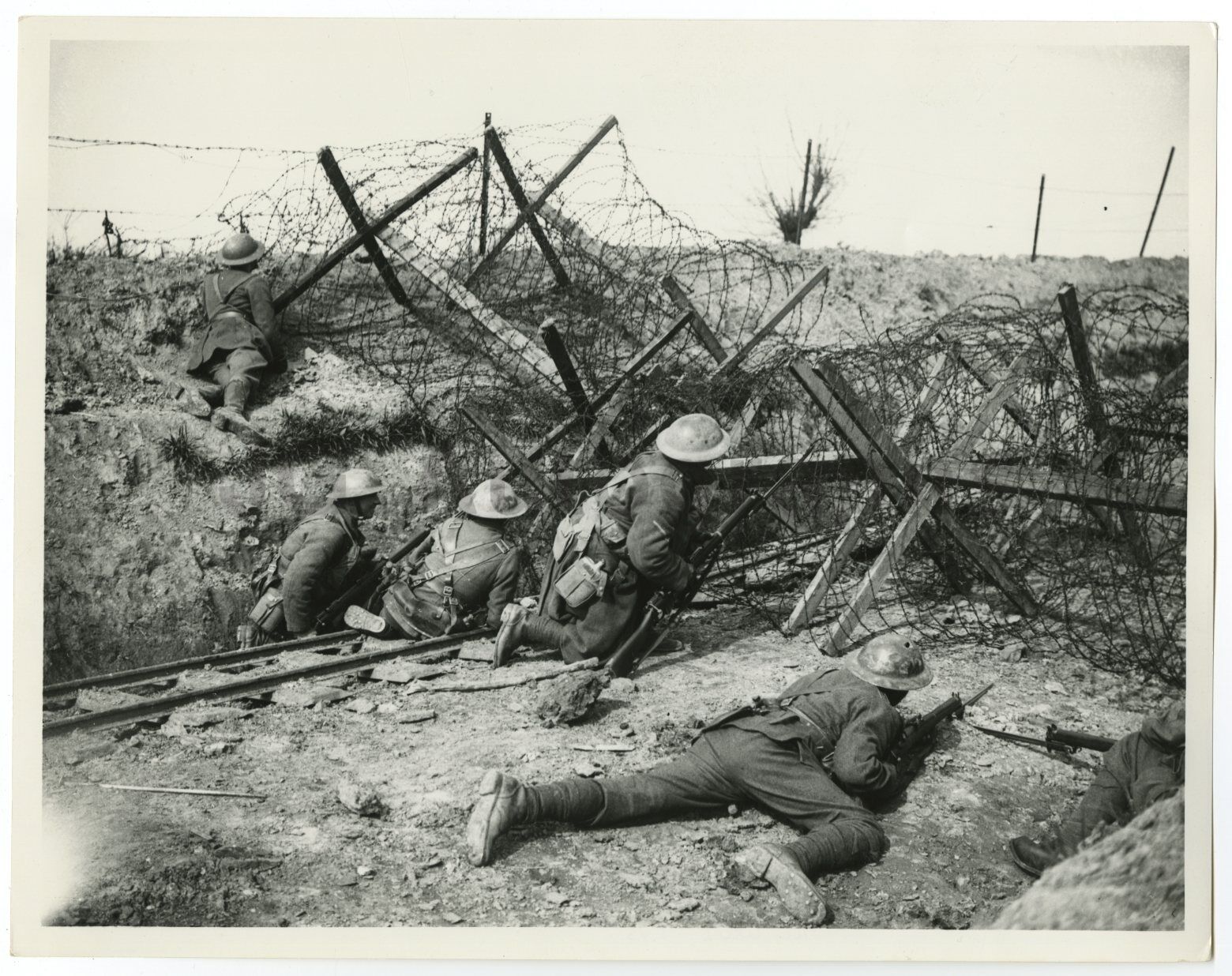 World War I - Vintage 8x10 Publication Photo Poster paintinggraph - Battle of the Lys