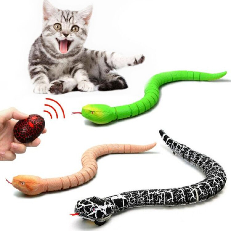 Remote Control Snake Toy For Cats