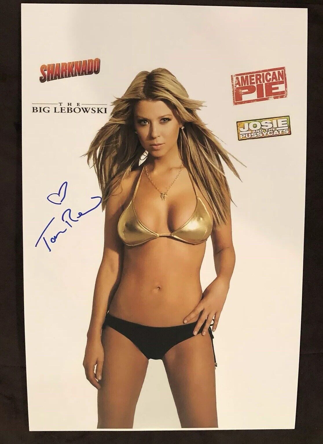 Tara Reid SIGNED 11x17 Photo Poster painting AUTOGRAPH American Pie Sharknado Steel City Con COA