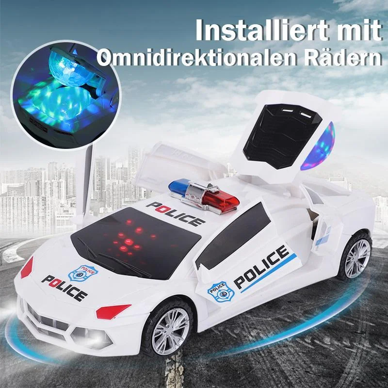 Meladen™ Elektrisches Polizeiauto für Kinder