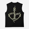 Men's Surf Hold Fast Against The Current Tank Top by Inlyline