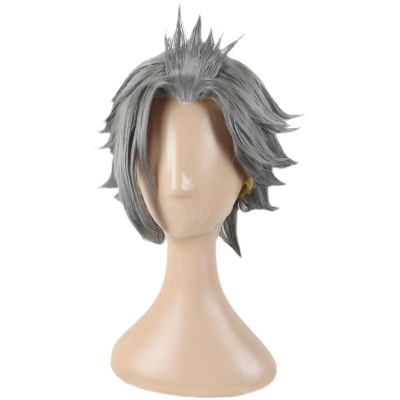 Akudama Drive Execution Division Master Grey Cosplay Wig