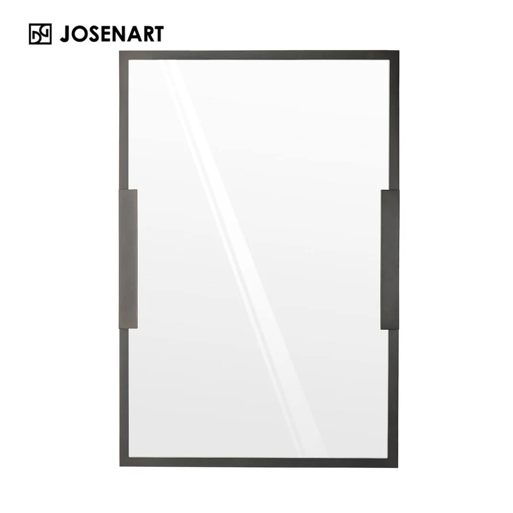 Modern Steel Square Wall Mirror JOSENART Josenart