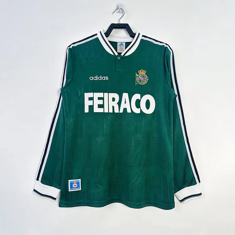 1999/2000 Deportivo La Coruna Away Long Sleeve Retro Jersey