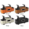 Car Back Seat Organizer with Cup Holder Tissue Box and Hooks Travel Accessories
