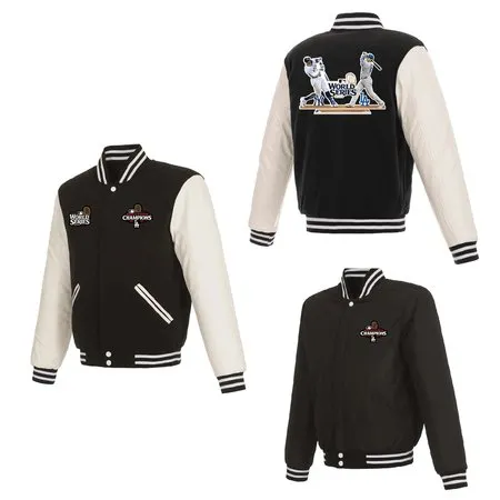 Los Angeles Dodgers 2024 World Series Champions Reversible Jacket B3BD