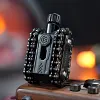 EDC Push Card Decompression Toy Tank Ding Ding Magnetic Handle, Fingertip Gyro Decompression Artifact Chain Mechanical Handle
