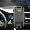 Wireless Car Charger Cell Phone Stand 15W Fast Charging for iPhone 15 Galaxy S23