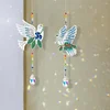 2pcs Crystal Light Catcher Diamond Painting Peace Pigeon Suncatcher Hanging Kits