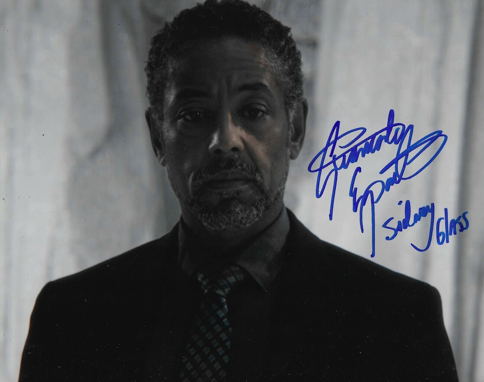 Giancarlo Esposito Signed Once Upon A Time 10x8 Photo Poster painting AFTAL With Character Name