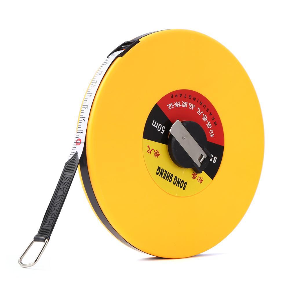 

Hand Disc Flexible Ruler Measuring Tool Fiber Engineering Measuring Tape, 501 Original