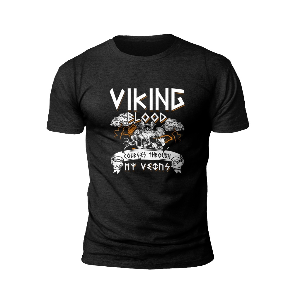 Viking Blood: The Warrior's Lineage T-shirt