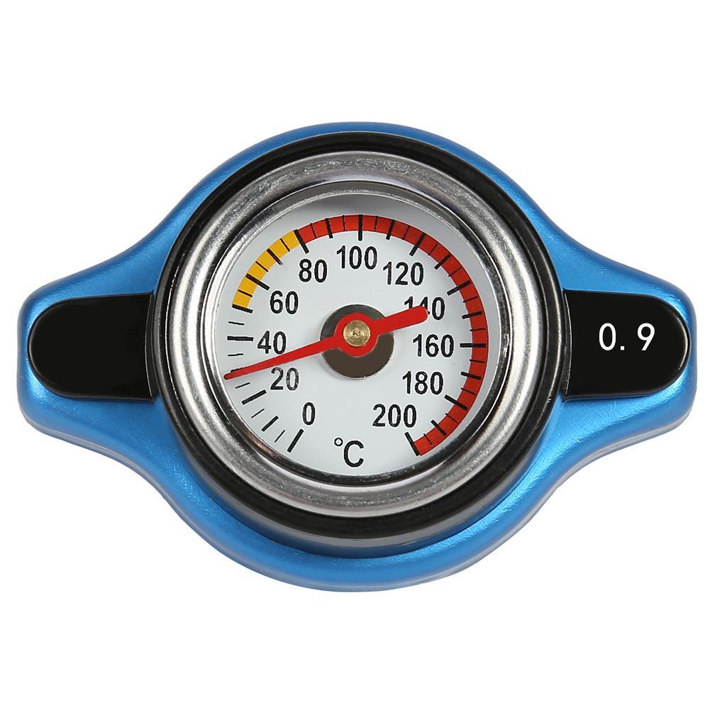 

Big Head Temperature Gauge with Utility Safe Thermo Radiator Cap Tank Cover, 0.9, 501 Original