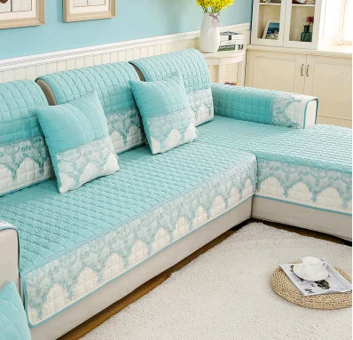 Nigikala Season Corner Sofa Cushion Plaid Non-slip Sofa Cover Protector Chaise Couch Cover 1/2/3/4-seater Sofá Towel for Living Room