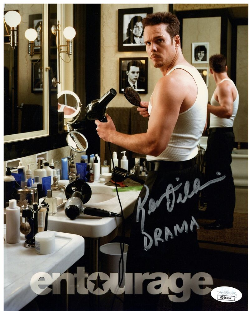 Kevin Dillon Autographed 8x10 Photo Poster painting Entourage Drama Victory! Signed