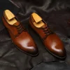 Mens Fashion Derby Dress Shoes