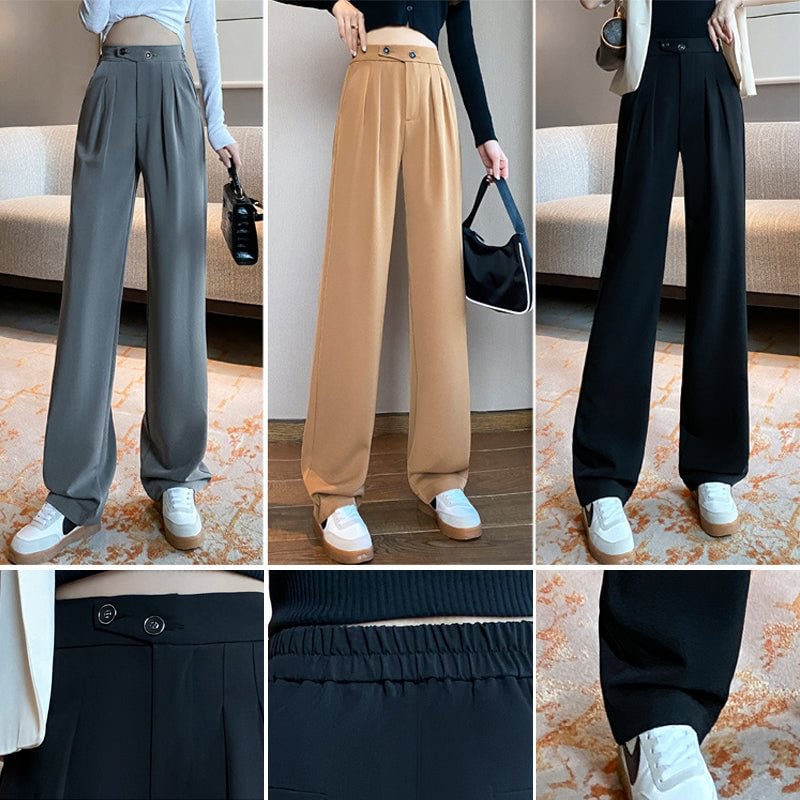 Pantalones cintura alta de Ropa para Mujer de Newchic | FASHIOLA.mx