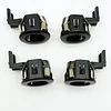 MaficRep 4Pcs PDC Black Parking Sensor Retainer 89348-33100 89348-33080 89348-34020 for Toya-ta Lexus RX350 RX450h 2013-2014