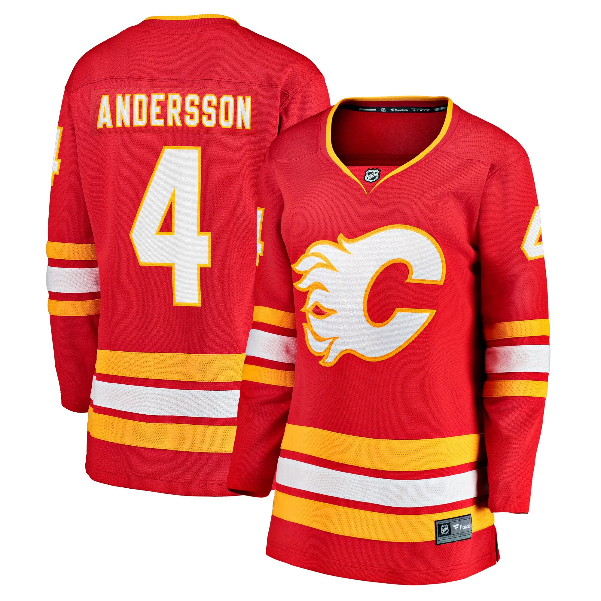 Rasmus Andersson Calgary Flames Fanatics Women’s Home Team Breakaway   Jersey – Red mysite