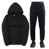 FEAR OF GOD ESSENTIALS Unisex Hoodie Casual 2 Piece Set