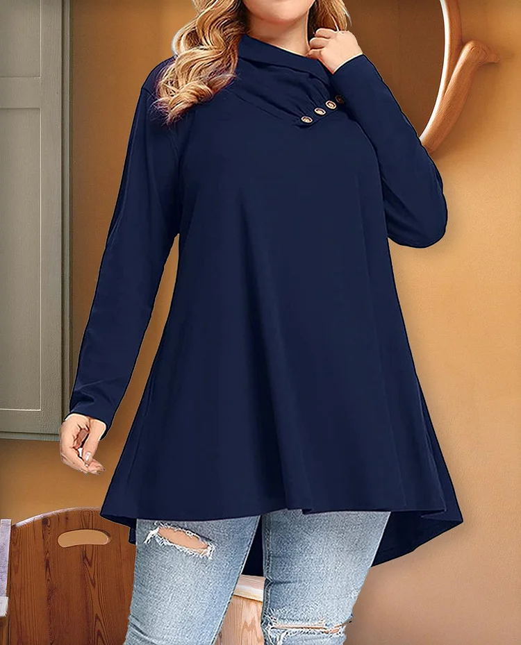 Women's Plus Size Casual Top T-Shirt