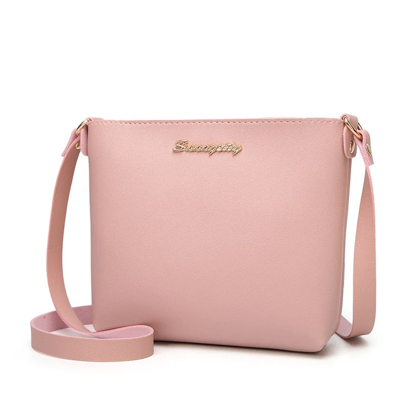 Bags for Women 2020 New Simple Women PU Leather handbags Messenger Bag Lady Retro Casual Small Fresh Small Square Bag Wholesale