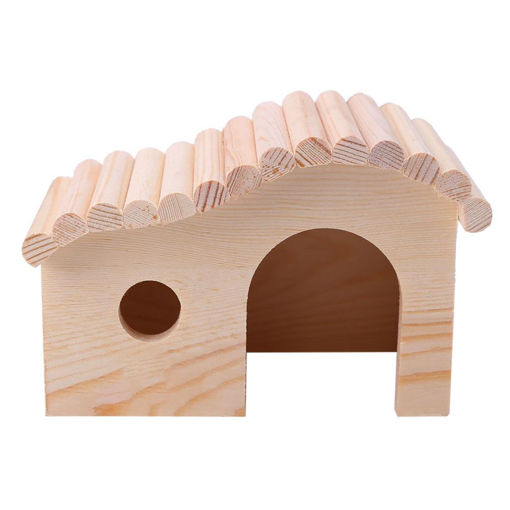 

Small Animal Wooden Sleeping Nest Hamster Hedgehog House Bed Dodge Assembly, 501 Original