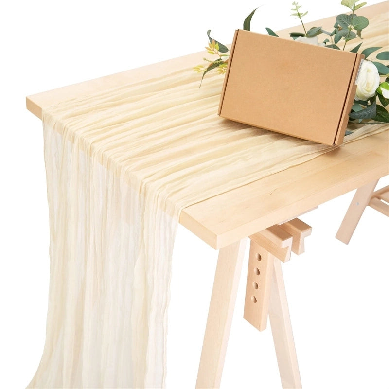 Vacation Solid Color Polyester Table Runner