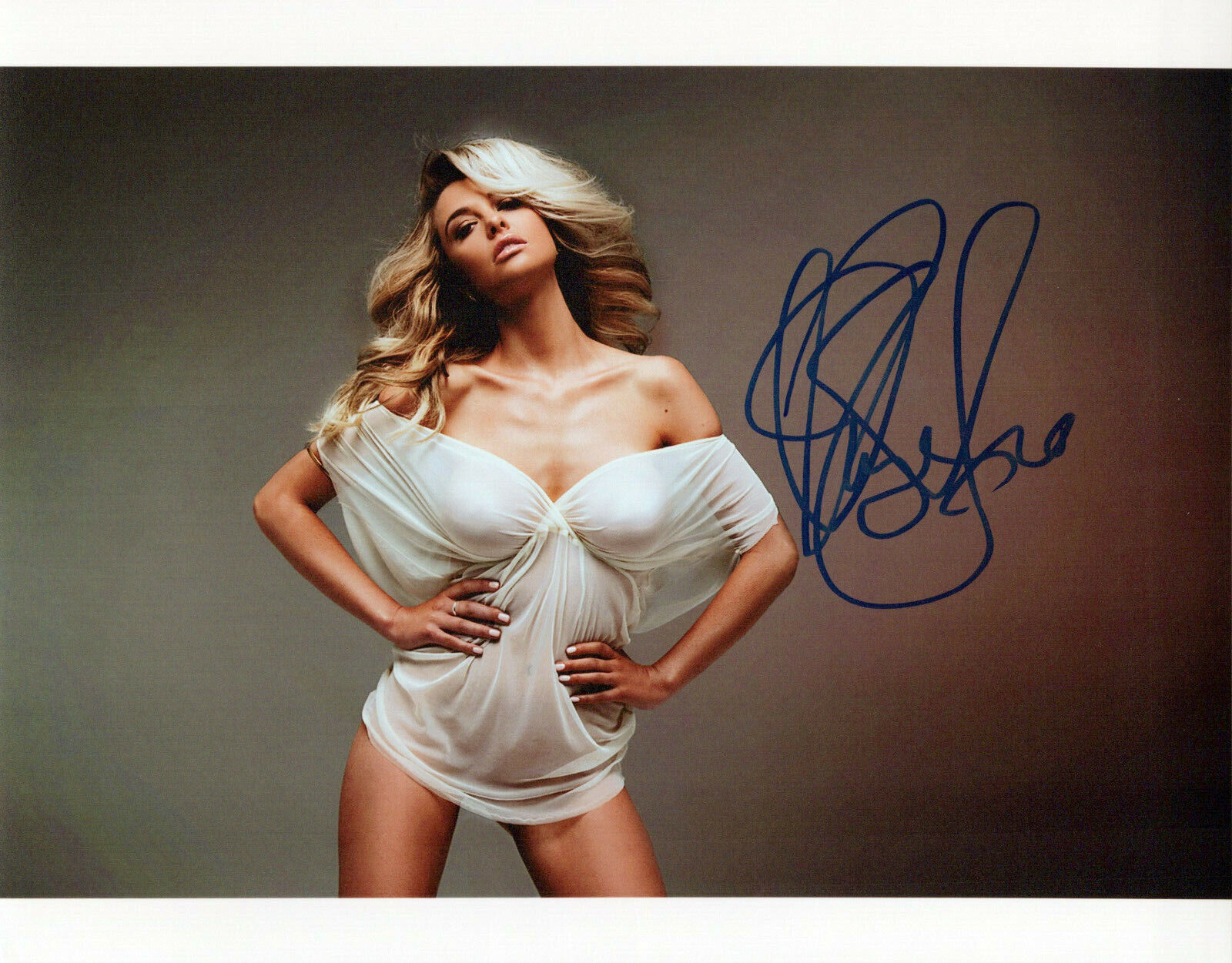 Emily Sears glamour shot autographed Photo Poster painting signed 8x10 #4