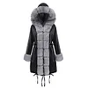 Women Fur Collar Jacket Winter Coat