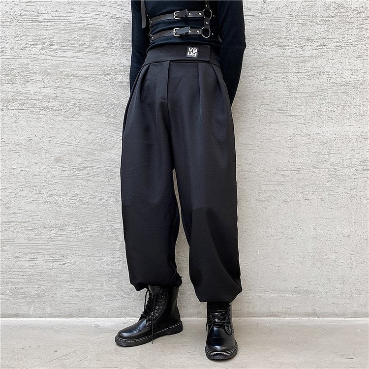 7730P75 Metsoul Pants-dark style-men's clothing-halloween