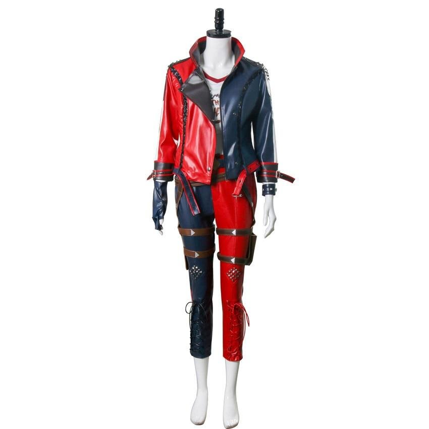 Joker Girl  Costume Adult Women Halloween Fancy Outfit Suit harley quinn costume women sexy adult for sex birds of prey suicide squad adults uk