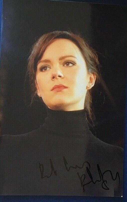 RACHEL STIRLING - TIPPING THE VELVET ACTRESS - EXCELLENT SIGNED Photo Poster paintingGRAPH