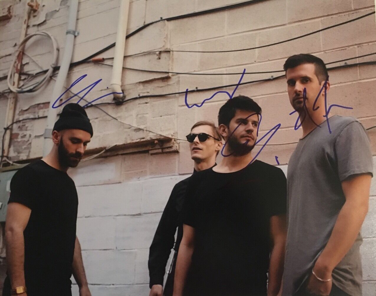 X AMBASSADORS SIGNED 11x14 Photo Poster painting AUTOGRAPHED HOT NEW BAND *Renegades* AUTHENTIC!