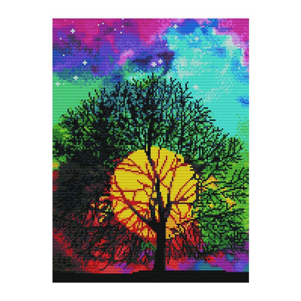 

Landscape - 11CT Stamped Cross Stitch - 46*36CM, 501 Original