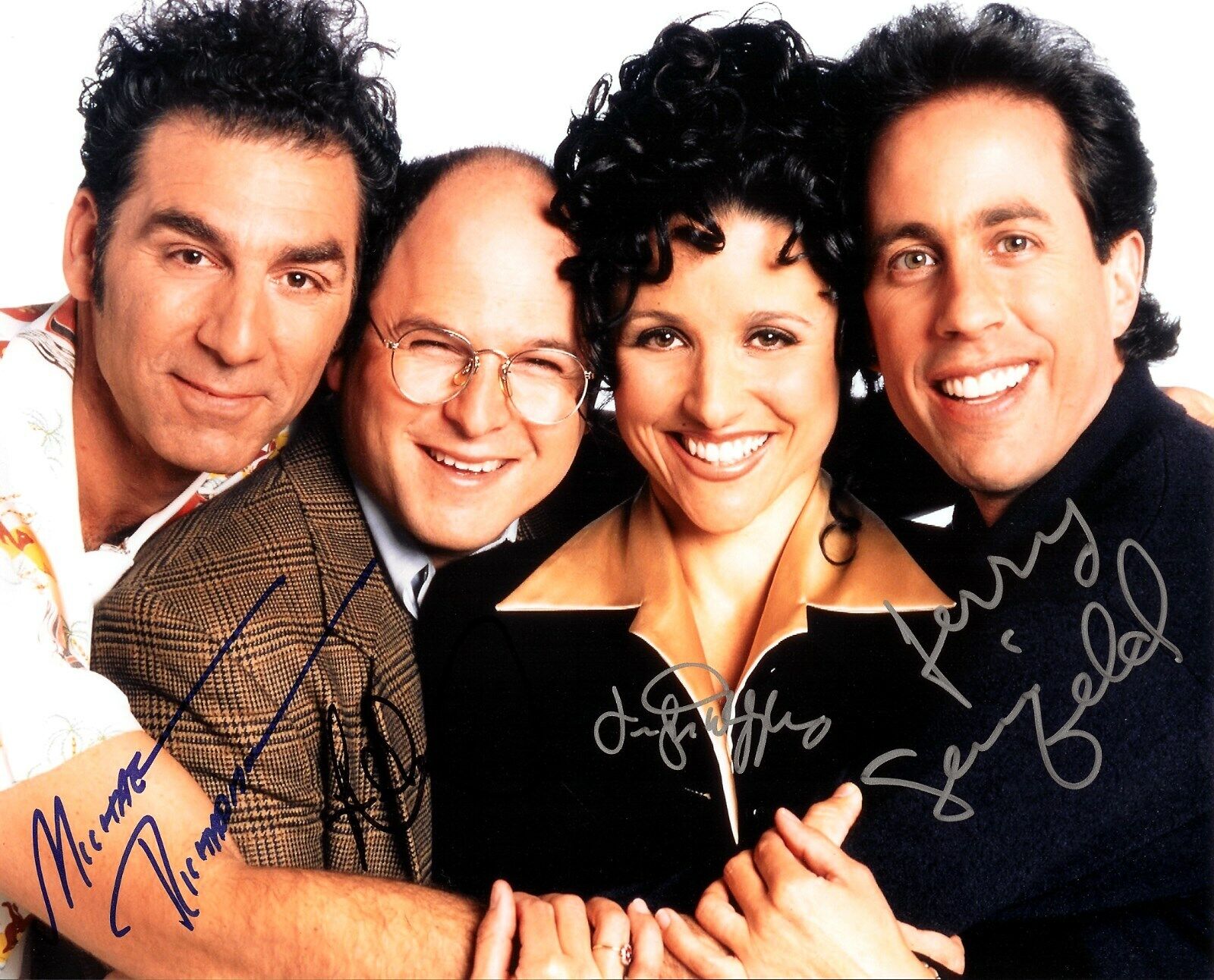 SEINFELD - CAST Autographed Signed 8x10 Reprint Photo Poster painting #3 !!