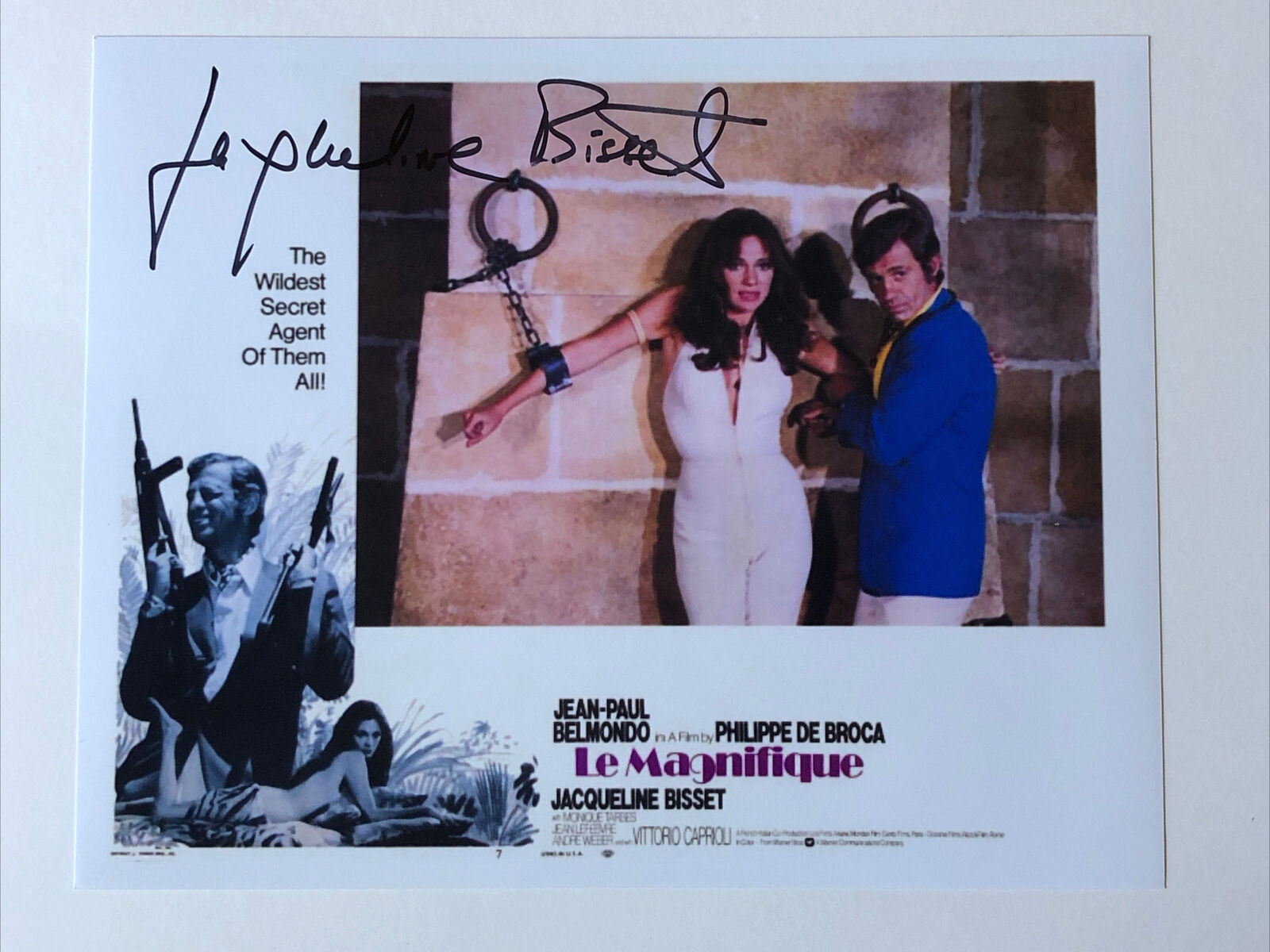 Jacqueline Bisset Autographed 8x10 Photo Poster painting The Deep