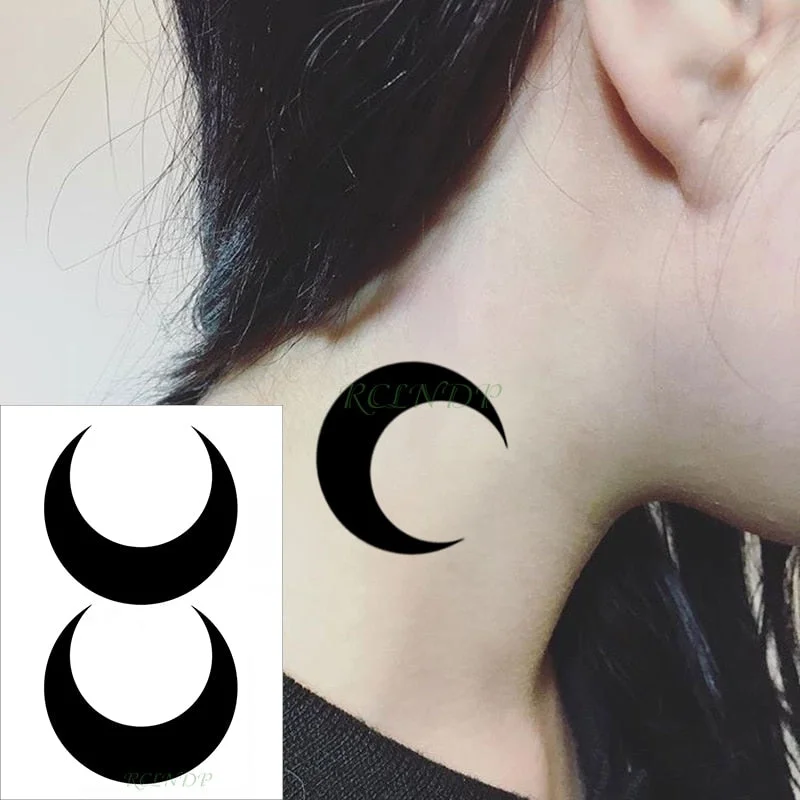 Waterproof Temporary Tattoo Sticker Michael Jackson Letter Dancing Man Hat Pattern Flash Tatoo Fake Tatto for Kids Men Women