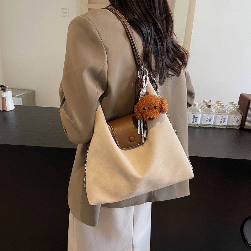 One Size Solid Color Casual Street Shopping Women’s Backpack