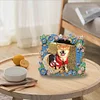 Special Shape Flower Moon Diamond Painting Picture Photo Frame for Home Office