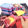 Multifunctional Diamond Painting Tool Kit Diamond Dot Tray with Debris Organizer for Diamond Artists, DIY Diamond Art Accessories