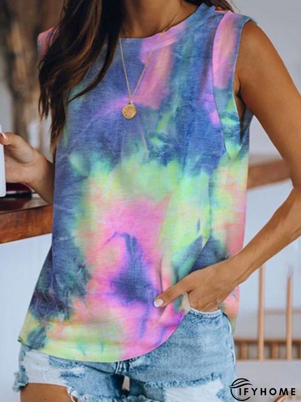 Casual Sleeveless Tops | IFYHOME