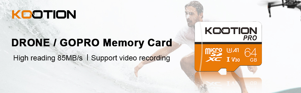 KOOTION Micro SD Card 64GB