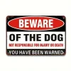 Dog Warning- Vintage Metal Signs(12*16Inch)