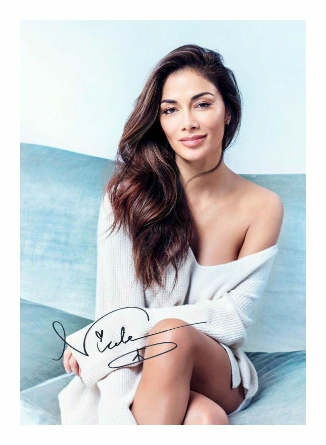 NICOLE SCHERZINGER AUTOGRAPH SIGNED PP Photo Poster painting POSTER